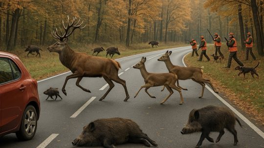 Wildunfälle in Mittelhessen